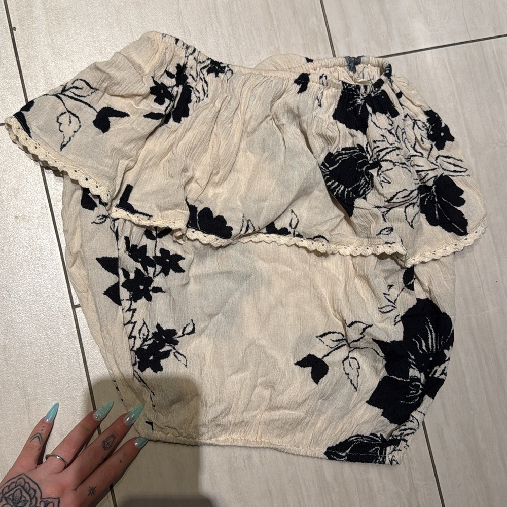 Billabong strapless top